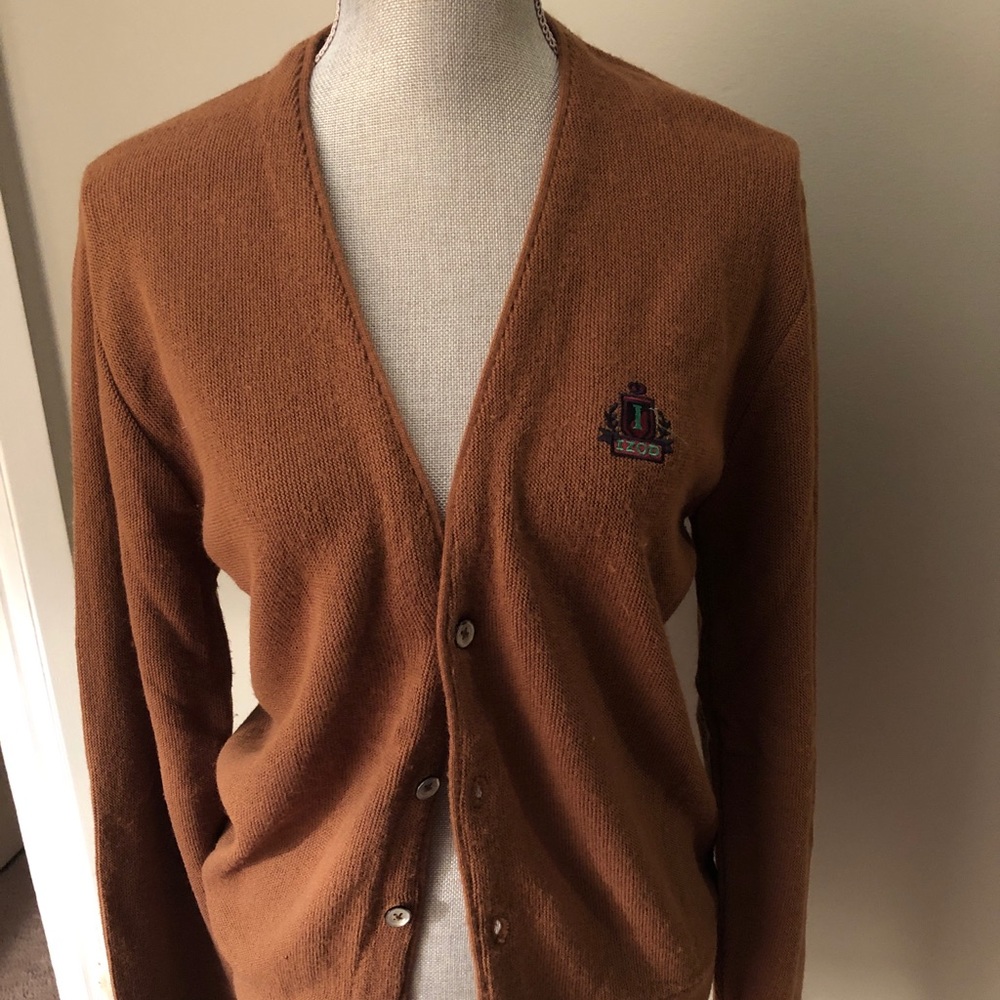 Vintage izod cardigan
